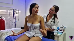 Petite Bathtub Girlfriend shows off big tits and ass