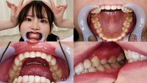 Kozue Fujita - Watching Inside mouth of Japanese cute girl - MOV