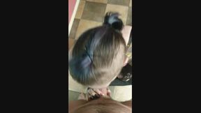 POV Lingerie Rough Facefucking with Huge Facial