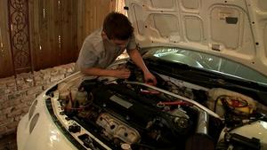 Men: Short-haired American Man Dominates Tight Hole