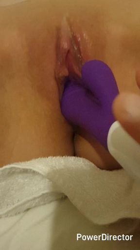 Best friend brought me a new toy and helps me to use dit