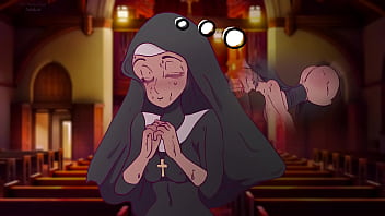 A nun imagines being fucked in front and behind in a prayer booth ! Hentai ,Cartoon ,Parody ! 2025