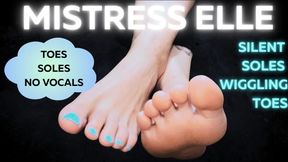 Silent Soles. Wiggling Toes.