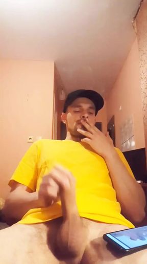 Another smoking and jerking