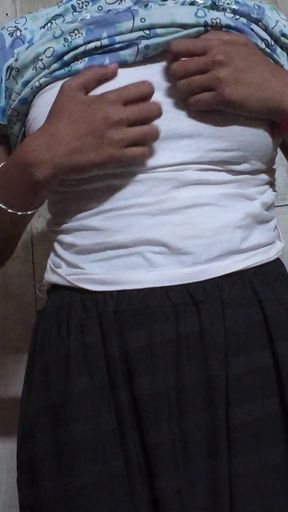 Beautiful Desi Girl Bedroom Scene