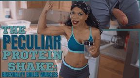 The Peculiar Protein Shake: BISEXUALITY BUILDS MUSCLE WITH CONVINCED COCK SUCKING IN 4K