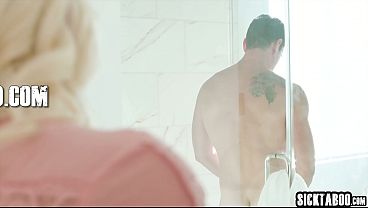 Hot milf Kenna James catches boyfriend jacking off then they masturbate together