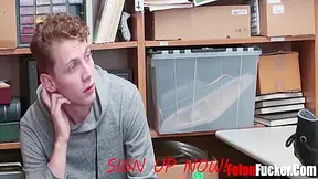 Black Cop Vilolates Teen 18+ Boys Asshole For Stealing 8 Min