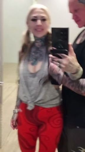 Naughty Exhibitionist Wife at the Gym