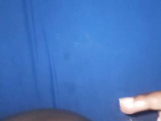 Playing with my constricted anal opening