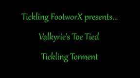 Valkyries Toe Tied Tickling Torment