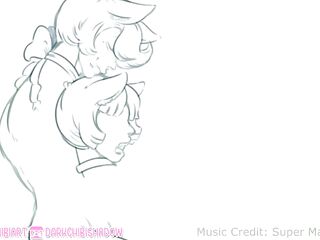 (Drawing Timelapse) Mischievous Cat Boyz use Excited Puppy to satisfy their own wishes...