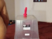 Monster Frankenstein Zombie rides dildo part 1