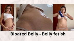 Bloated Belly - Body inflation - Belly fetish.