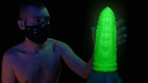 Social Distancing and Aliens  (Clayton dildo - Bad Dragon)