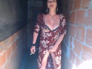 dirty tranny in an ally