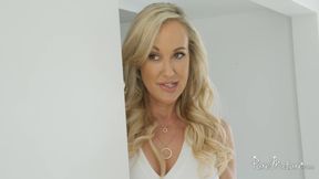 Cougar Brandi Love seduces stepson with her big mature boobs