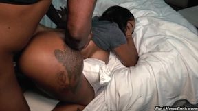 Jordyn Falls sways on BBC and deep throats it