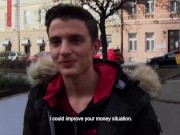 CZECH HUNTER 500 -  College Dude With A Big Dick Gets Pounded Hard