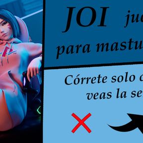 Spanish JOI hentai (interactive) - Edges y orgasmos arruinados.