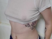 I think I win the wet t-shirt contest