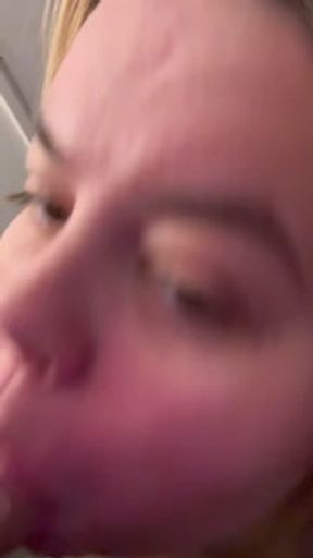 Let this bitch suck your dick