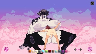 giantess and tiny guy in the magical world. female voice