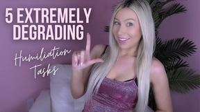 5 Extremely Degrading Humiliation Tasks: Slave Task Humiliation Task Princess Piper
