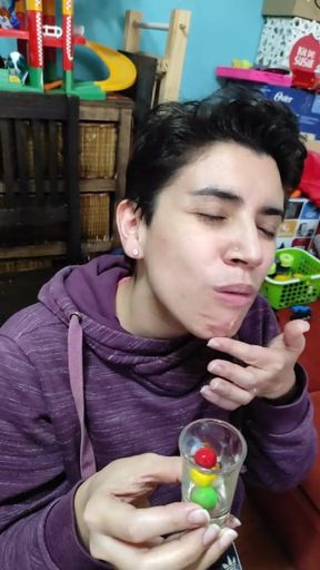Quickie! Cum on Food - POV Blowjob &amp; Cum on M&amp;ms!