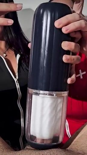 Milked by 2 Nurses with Svakom Alex Neo 2