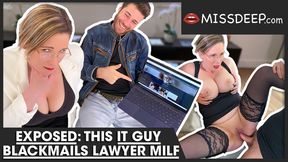 Bam! I FUCKED this LAWYER: SANDY LOU - MISSDEEP.com
