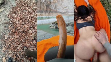 How to craft a dildo to please a hot girl in the woods | BUSHCRAFT TUTORIAL