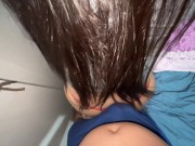 Despues de la Fiesta termine en el Cuarto de la Culona bailando. Se convierte en 💦🤐
