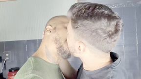 KISSING MY SATURDAY VISIT WITH EXTREME HORNITION - BY GLAUBER FOSTER AND JAMAL SANGENT - CLIP 4