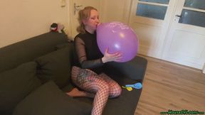 Blow2Pop B14 demon girl and P18 AirFX balloon