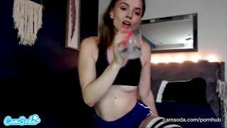 CamSoda - Tori Black gives up-close look at her sweet pussy masturbation