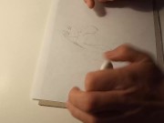 COVID ANIME GIRL - DRAWING