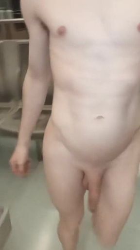 Totally Naked in the Subway