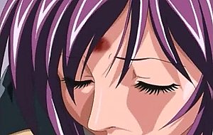 Shemale hentai assfucked in the toilet room