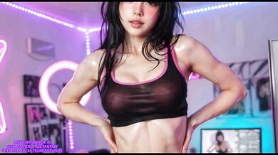 SK Dancer Clothed Tease Loud Big Tits