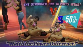 Defeated and Humiliated: She Crushes Him in Mixed Wrestling.