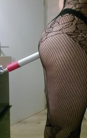 Playing Whit Fishnets