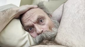 straight down his gullet - moustache grandpa cocksucker tyler preston swallows huge load