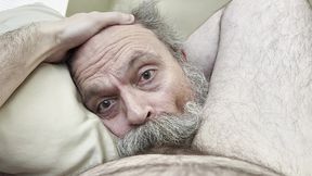 straight down his gullet - moustache grandpa cocksucker tyler preston swallows huge load