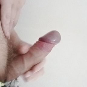 Fingering his cock with thoughts of deep blowjob from my cousin  #16