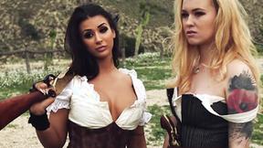 ”Latin outlaw gets heavy dong in the middle of a massacre”