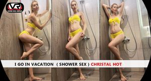 I Go In Vacation (Shower Sex) Christal Hot