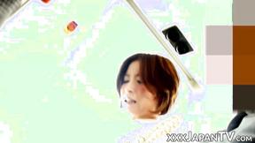 Japanese females  during public bus ride