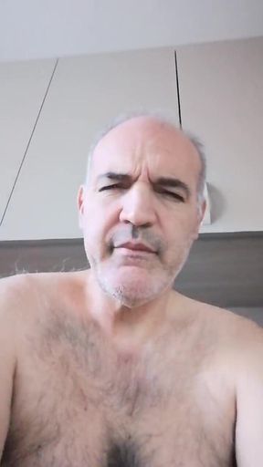 You Will See My Cock From Bottom to Top, I Masturbate with Pleasure and I Piss and Cum Like a Fountain