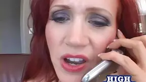 Bailey O'Dare Redhead MILF Deepthroats Cock Before Rough Anal Sex